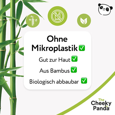 Nachhaltige Abschminktücher aus Bambus - The Cheeky Panda DE