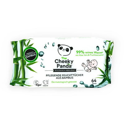 Baby-Pflegetücher in der Vorratsbox | 24 Packungen - The Cheeky Panda DE