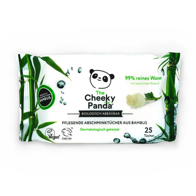 Nachhaltige Abschminktücher in der Vorratsbox | 24 Packungen - The Cheeky Panda