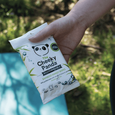 Umweltfreundliche Feuchttücher für unterwegs in der Vorratsbox - The Cheeky Panda
